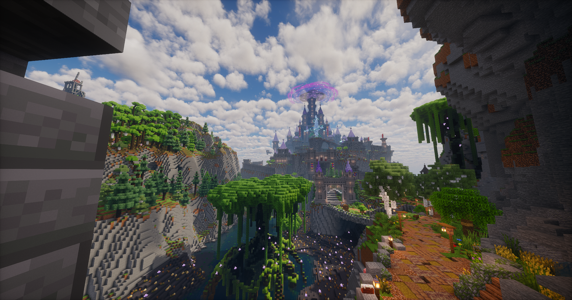 Minecraft Landschaft
